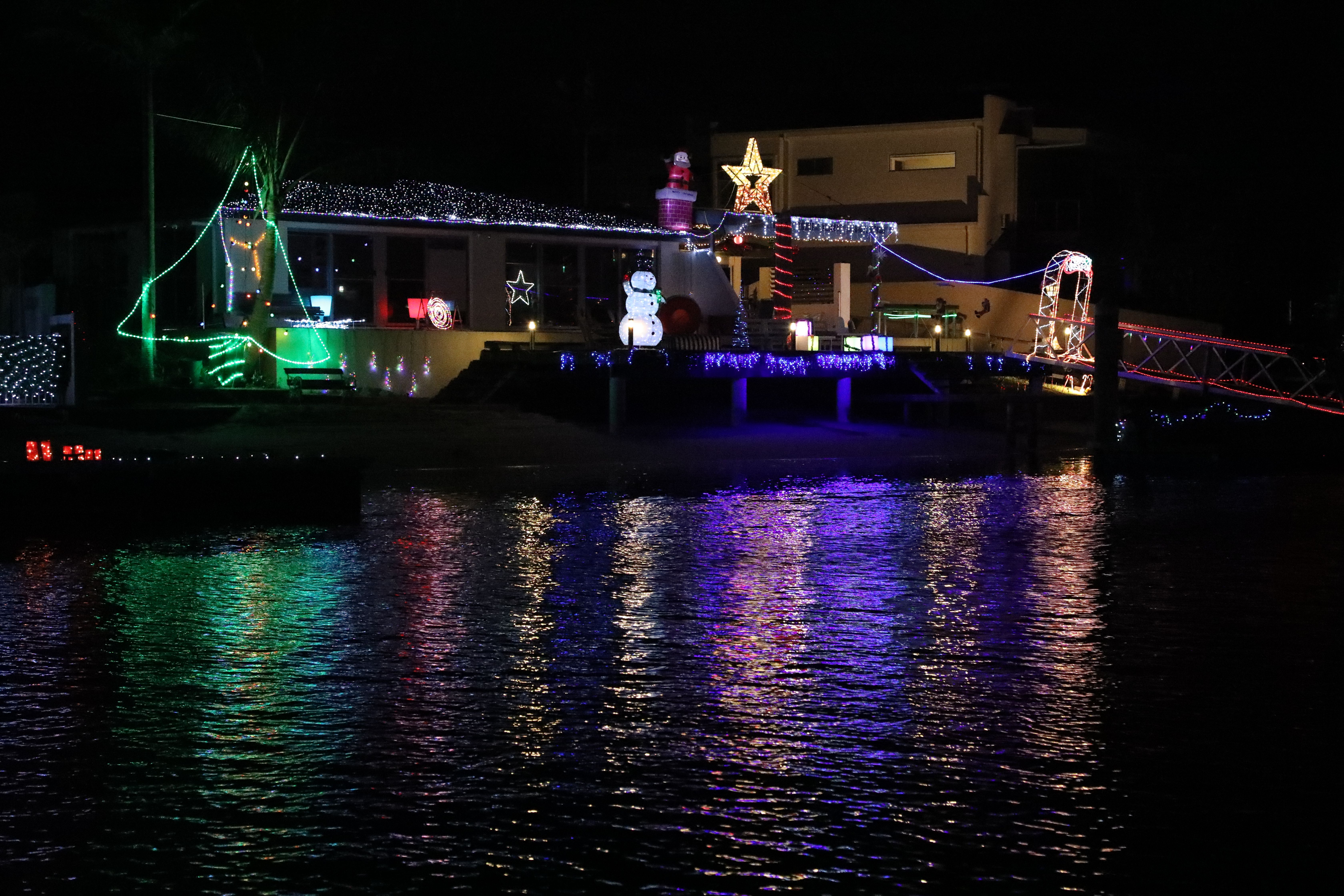 Waterfront Christmas Lights